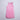 holographic pleated texture sleeveless halter scarf neck party dress-Pink