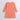 glittered mesh full sleeves front ruched party dress-Orange