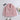 Full sleeves faux fur collared Jacket-Peach