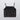 lurex sleeveless printed chain strap party crop top-Black & Green
