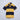 100% cotton yarn dyed stripes Half sleeves Polo T-shirt -Navy/Yellow