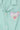 viscose half sleeves heart pocket detailed shirt-Mint green