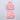 lurex Back tie up party top and bow detail skirt set-Peach
