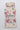 100% cotton Sleeveless Graffiti printed crop hoodie and skirt set-Beige & Multi