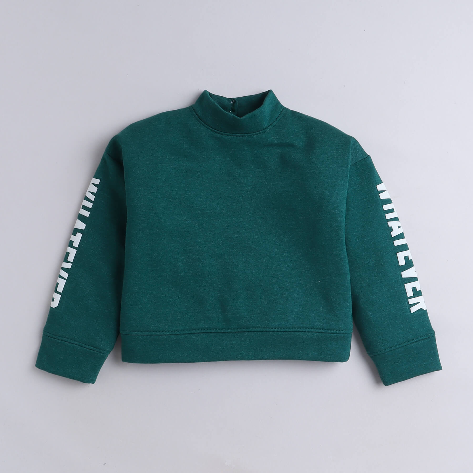 text printed Sweatshirt - Green