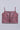 sleeveless checks printed singlet neck zipper party crop top-Mauve