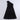 sequins embellish frill detail one shoulder party gown-Black