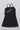 knit sleeveless Aline dress with Printed bag- Black & Olive