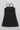 knit sleeveless Aline dress with Printed bag- Black & Olive