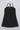 knit sleeveless Aline dress with Printed bag- Black & Olive