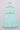 Viscose woven Sleeveless contrast lace detail Back tie up dress- Mint green