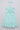 Viscose woven Sleeveless contrast lace detail Back tie up dress- Mint green