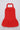 Linen woven sleeveless halter neck bubble hem dress-Red