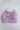 butterfly applique singlet party crop top and metallic lurex skirt set-Purple/Multi