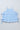 100% cotton woven sleeveless smocking and lace detail Side tie-up crop top-Blue