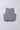 Sleeveless Button up vest and matching bermuda short set- Grey