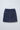 Knit knee length stitch detail skirt-Blue