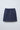 Knit knee length stitch detail skirt-Blue