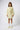 Knit Full Sleeves Front Tie up detail Jacket with Inner and Matching skirt - Yellow and White