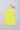 knit sleeveless contrast bow detail one shoulder dress- Yellow & Pink